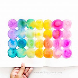 How-to-paint-colorful-watercolor-circles-GRID-