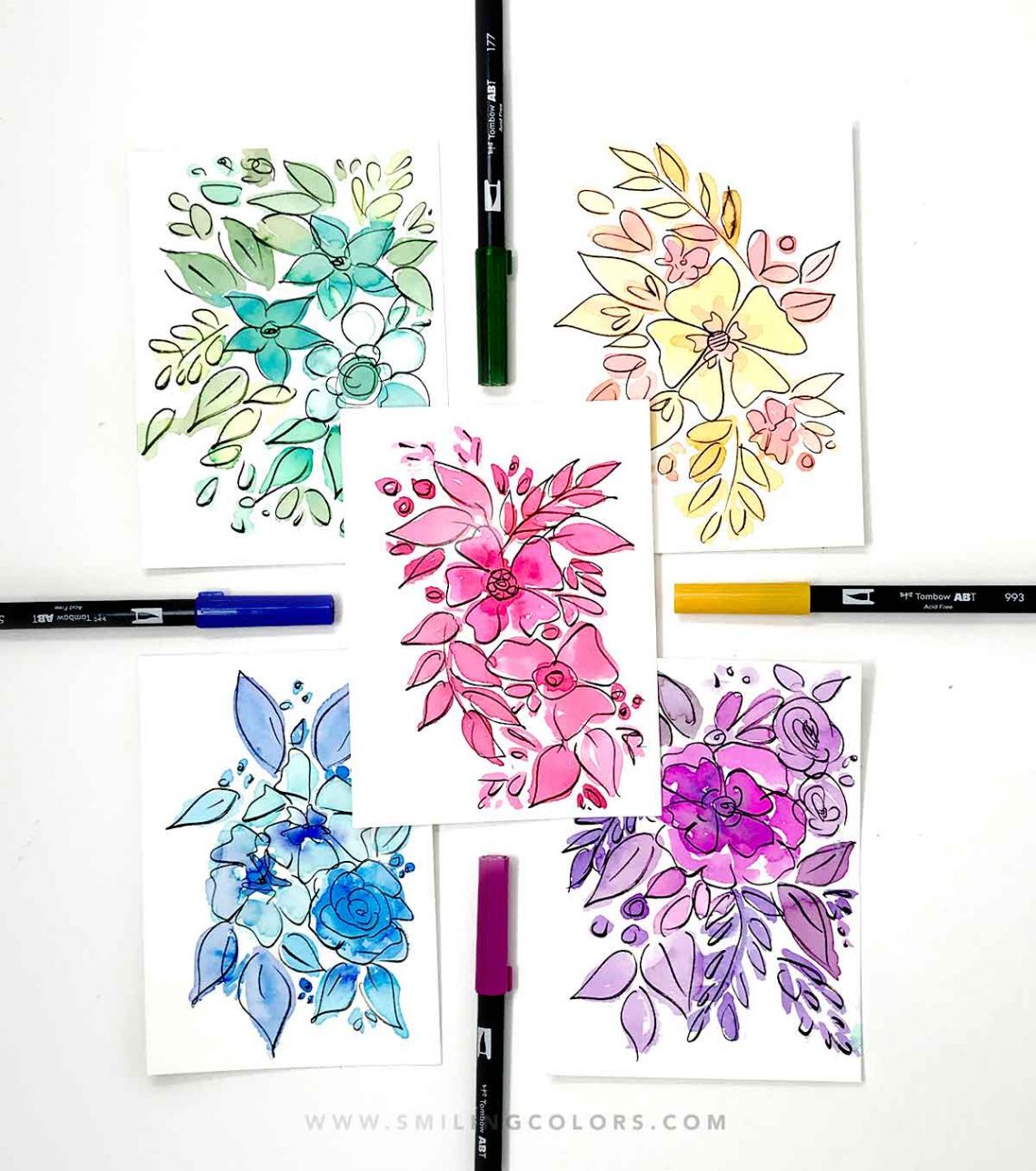 20+ Incredible Ways How to Use Watercolor Markers