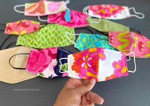 Fabric face mask tutorial