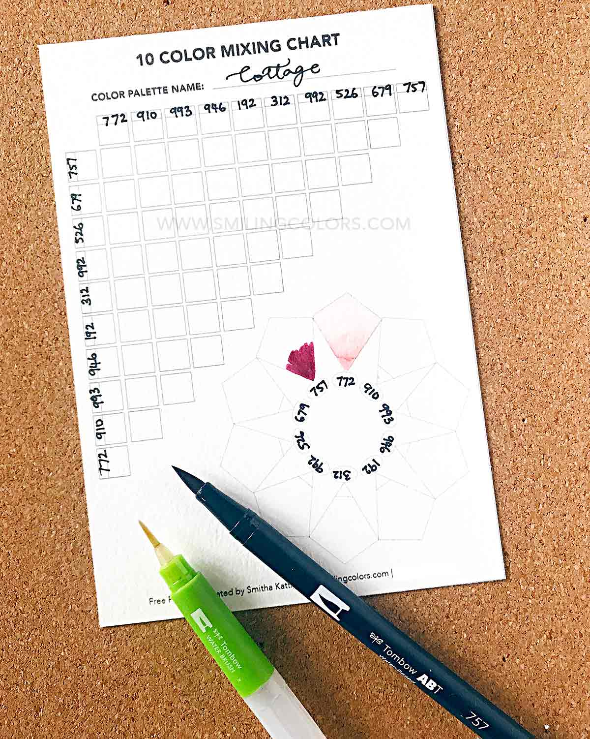 diy color mixing chart1