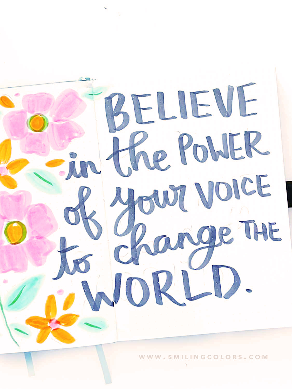 journal quote page tutorial