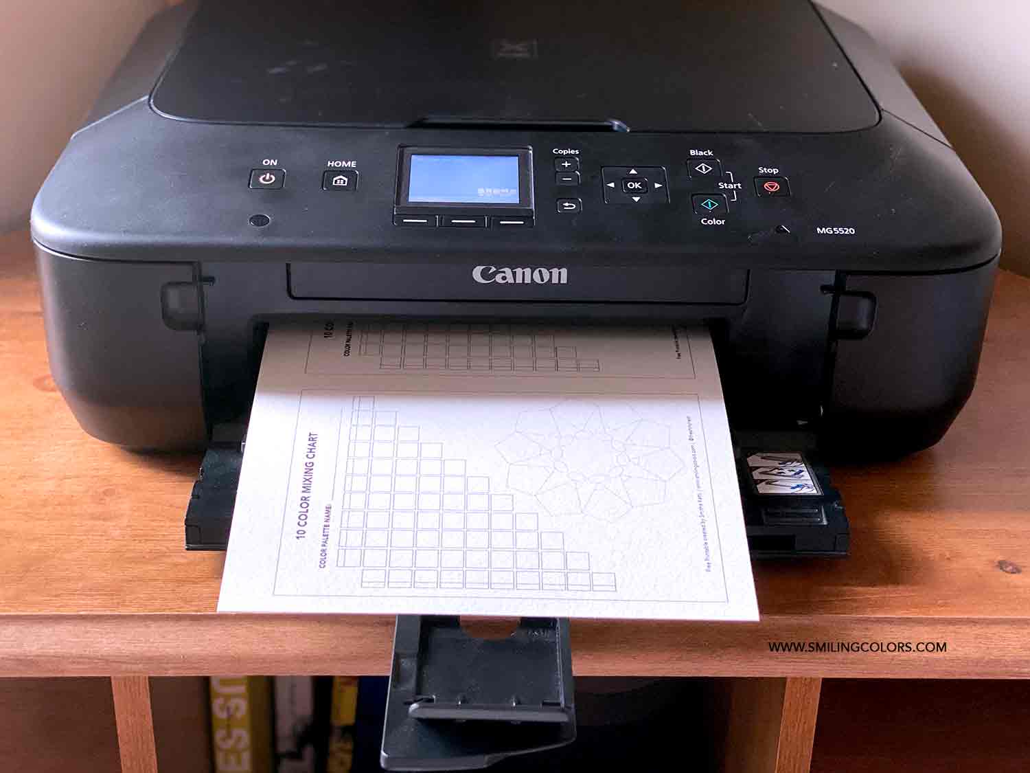 printing on watercolor paper