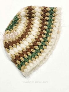 scrap yarn beanie