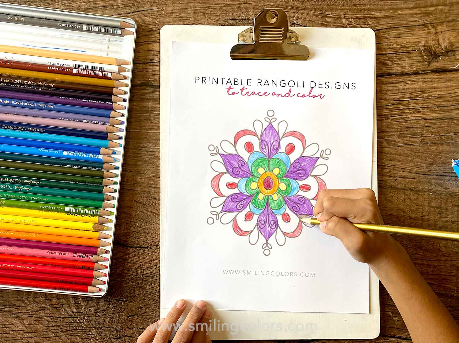 printable rangoli coloring