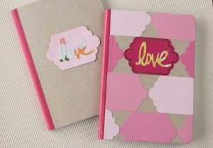 Valentine notebook