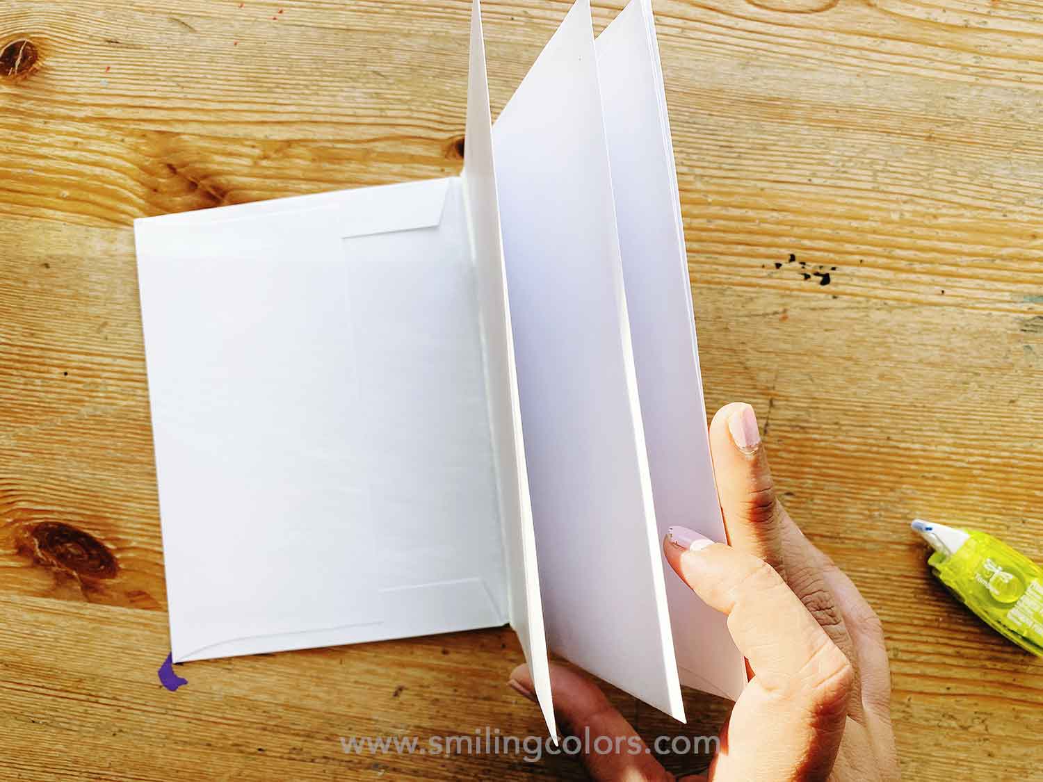 diy envelope book
