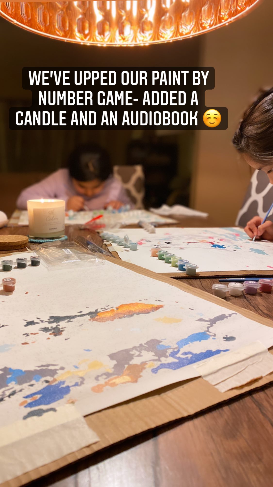 paint by number crafternoon