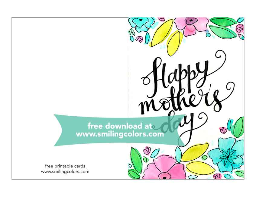 Printable Mother's Day Card