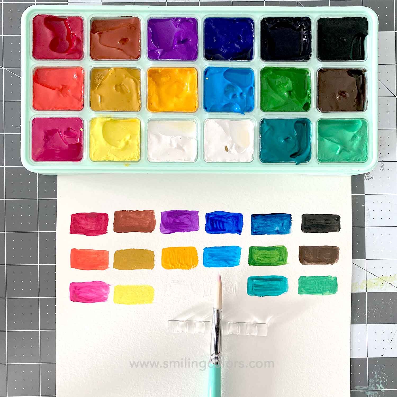 Himi Gouache Paints Unboxing + Do the jelly paints stay jelly after 3