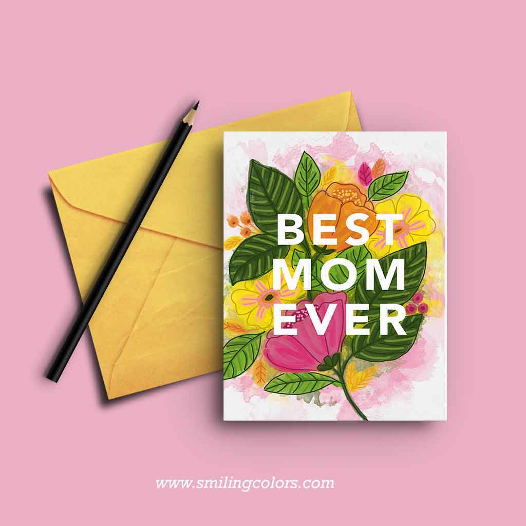 best mom ever card