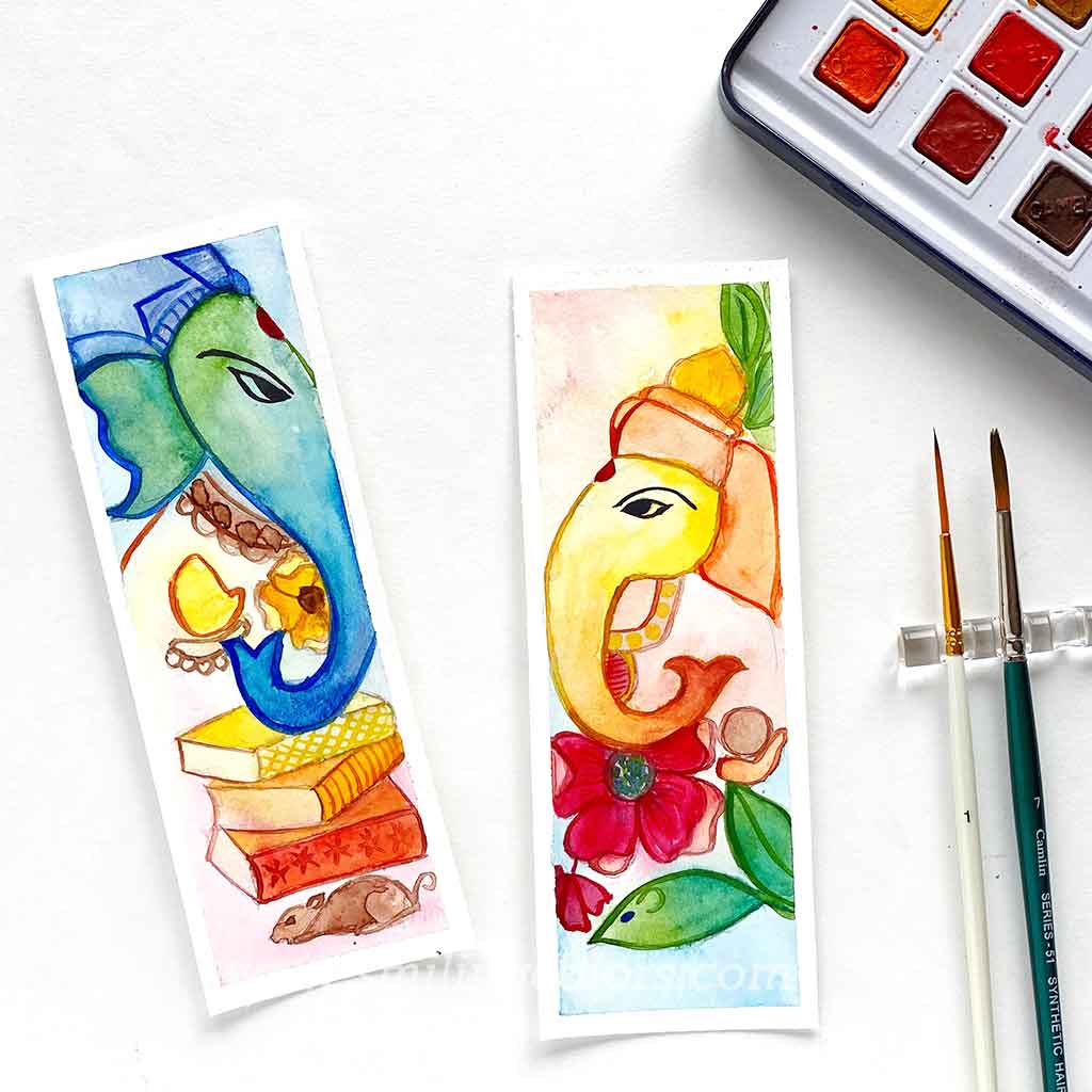 Ganesha bookmark tutorial