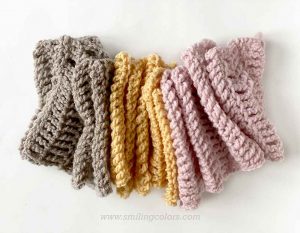 crochet quick scarf