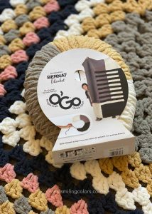 O'go yarn Bernat Blanket