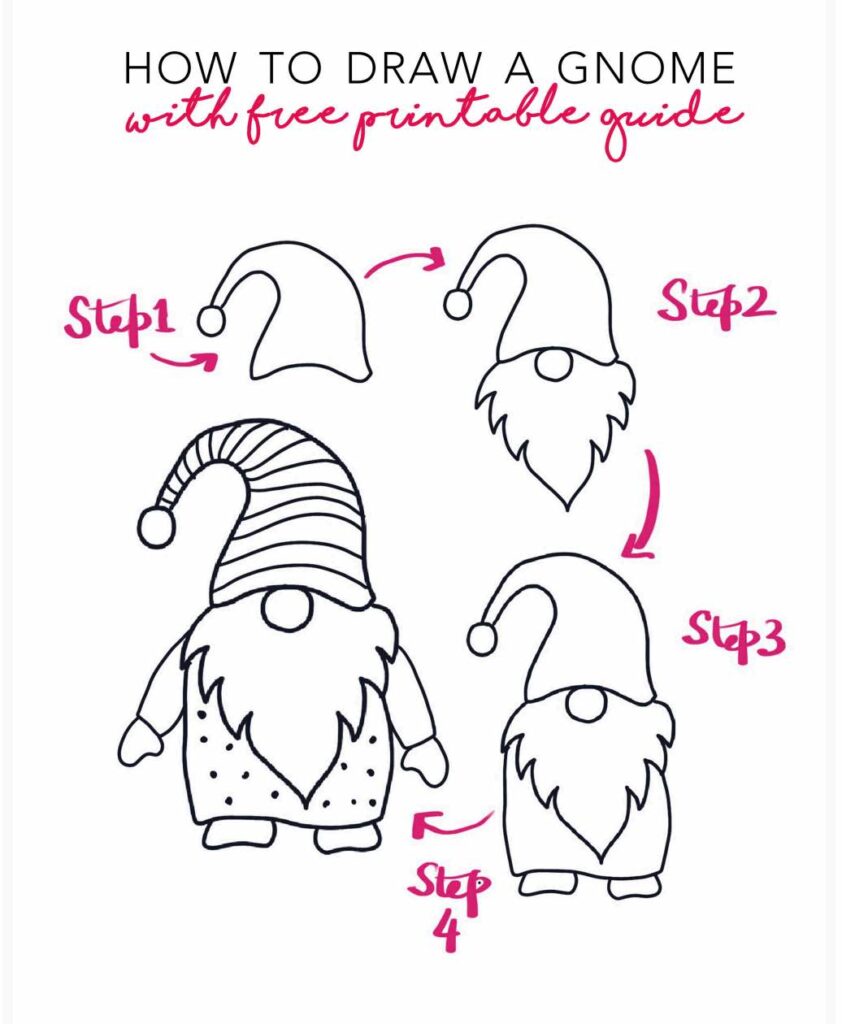 Gnome drawing pdf