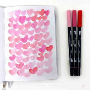 Smiling Colors_ Heart Organic Pattern