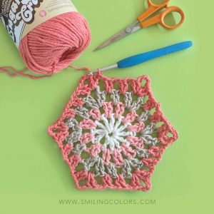 crochet hexagon