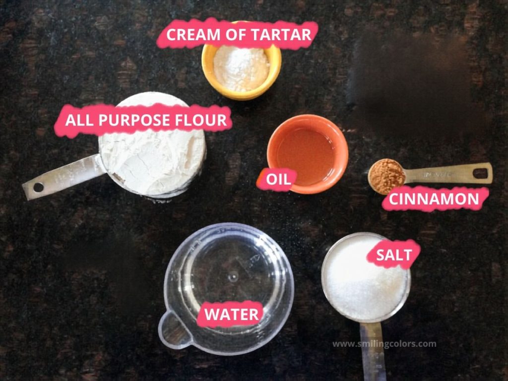 playdough recipe cinnamon
