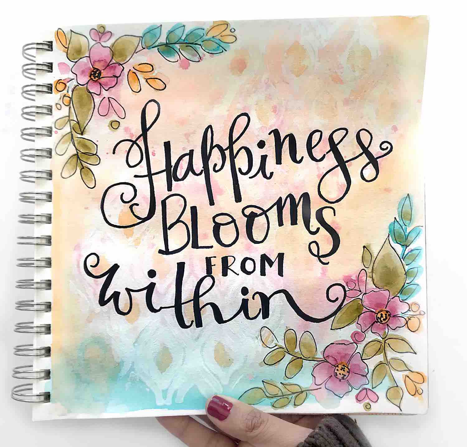 Smitha_Art journaling_video1