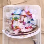 Tie Dyeing With Ice