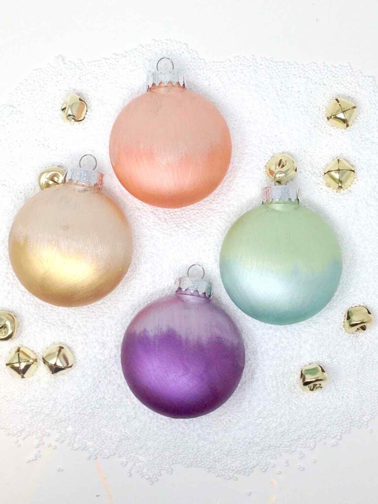 plastic ornament paint