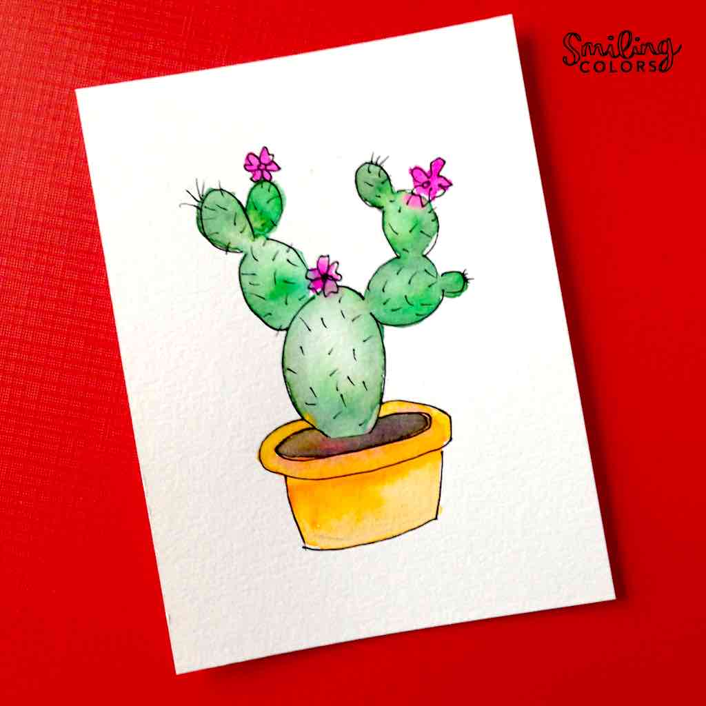 cactus drawing