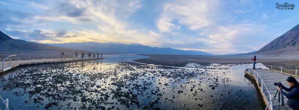 lake manly death valley panaroma