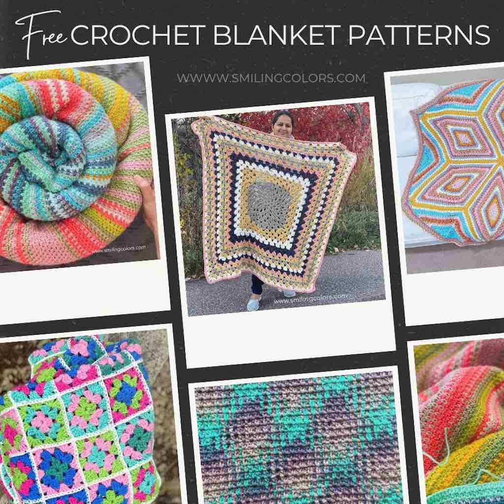 free crochet blanket patterns easy