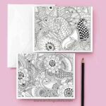 Free Printable Paisley Cards