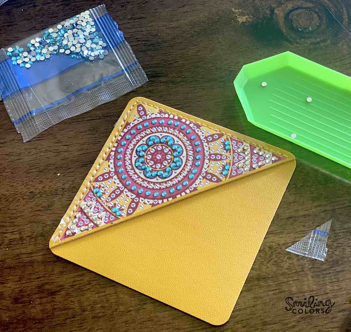 diamond painting corner bookmarks gift