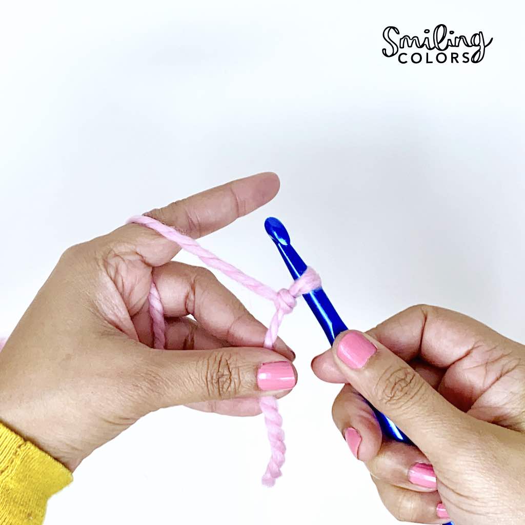 how to create a slip knot crochet