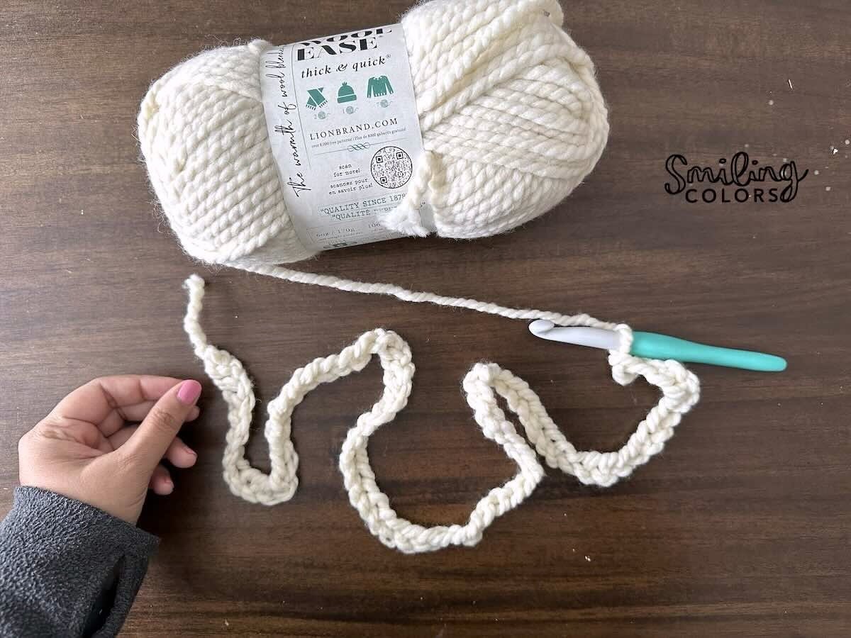 How To Crochet a Blanket for Beginners - Smiling Colors