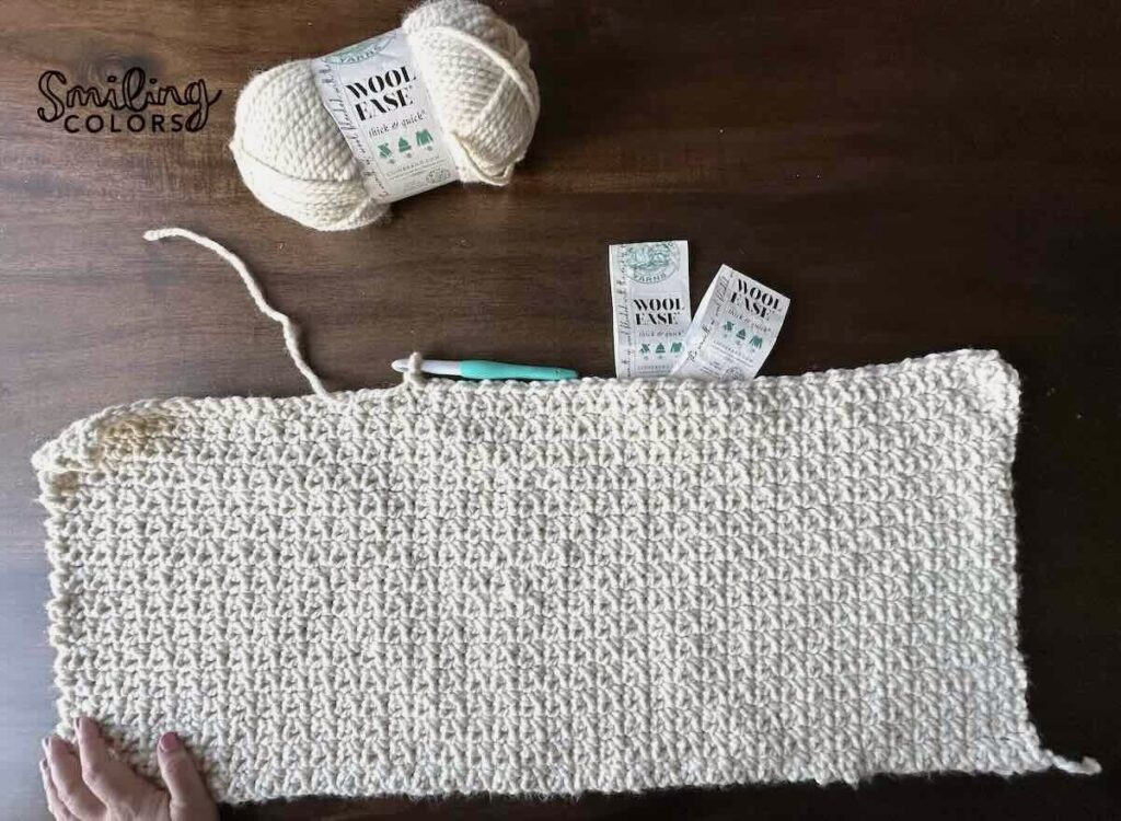 Easy Crochet Chunky Blanket Tutorial