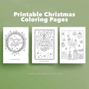 free printable christmas coloring pages