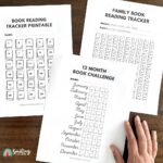 Smiling Colors free printable reading tracker