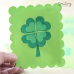 4 leaf clover craft tutorial using hearts