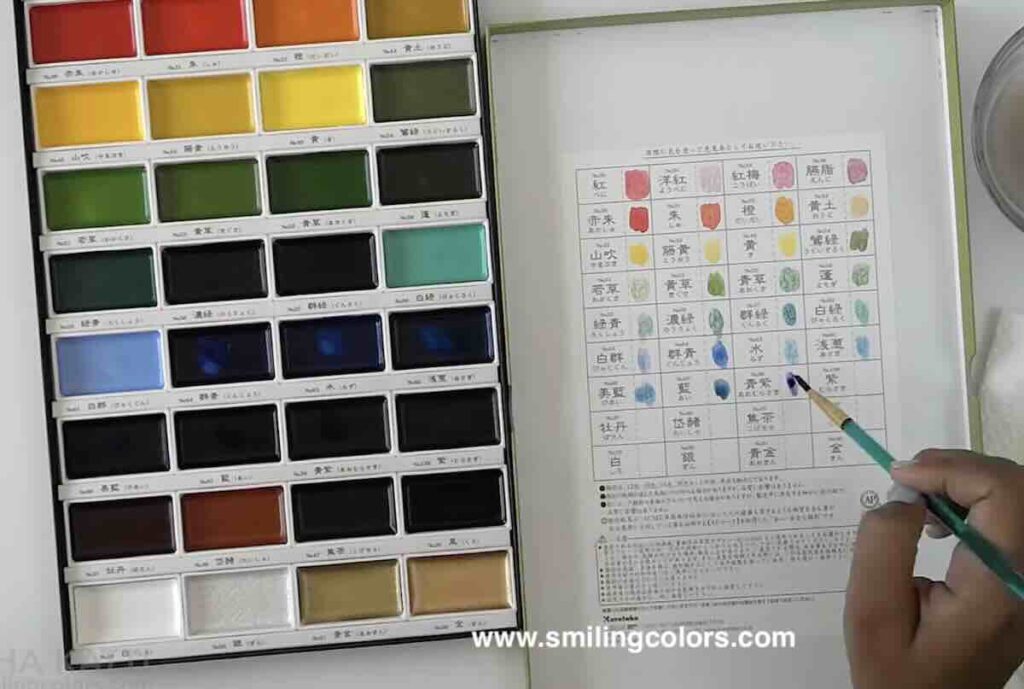 gansai tambi watercolors review