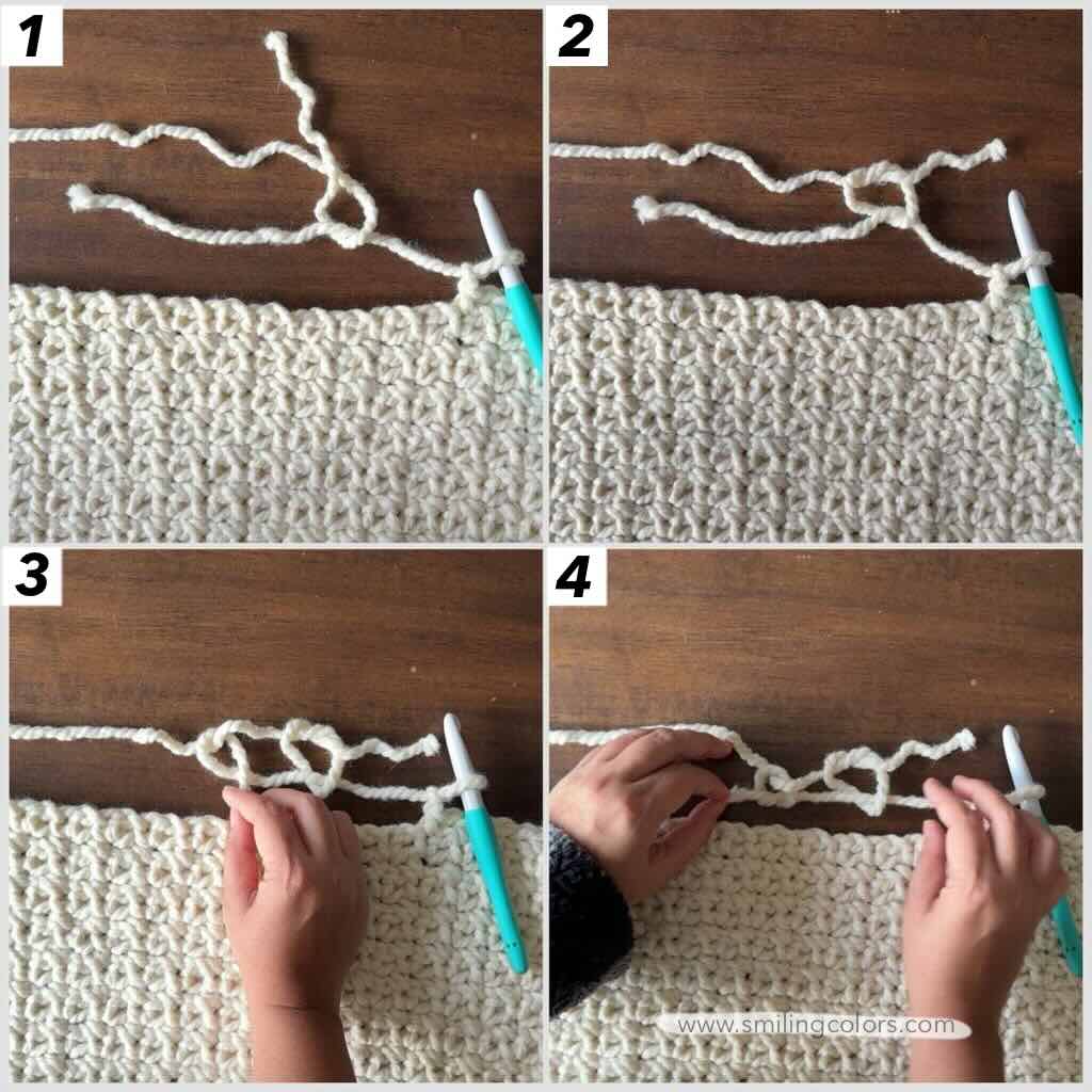 magic knot yarn join part 1