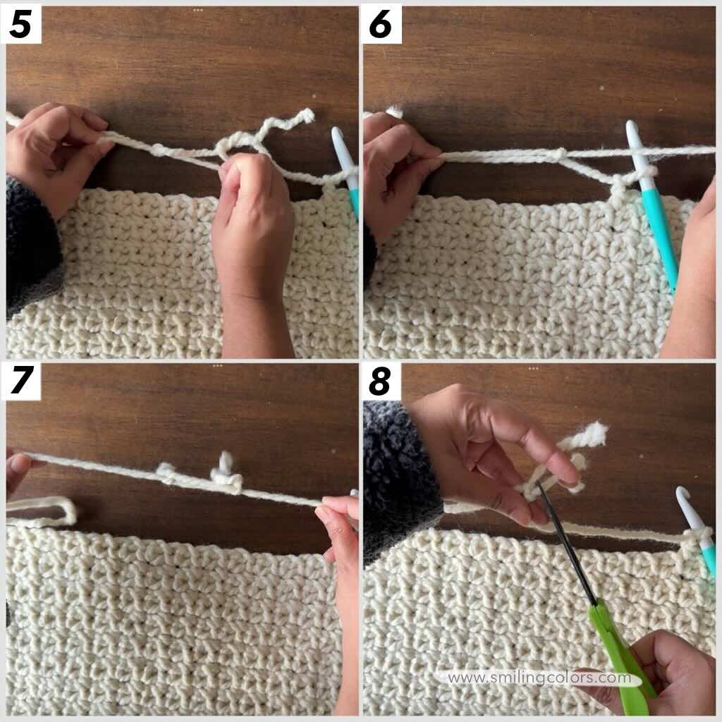 magic knot yarn join part 2