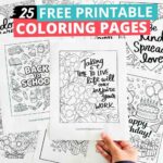 25 free printable coloring pages