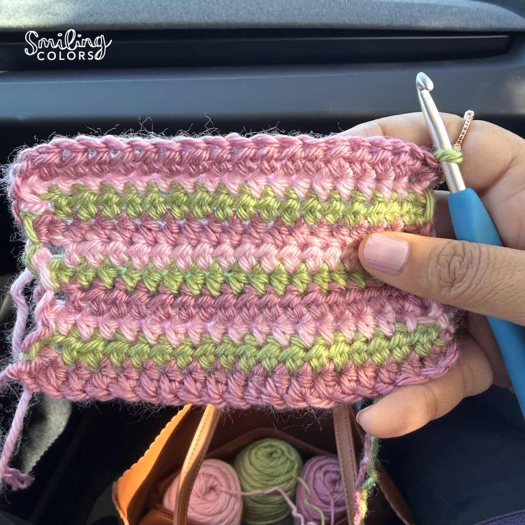 3 color stripe pattern