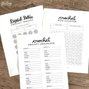 free crochet printables
