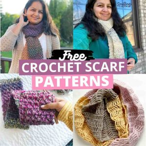 free crochet scarf patterns
