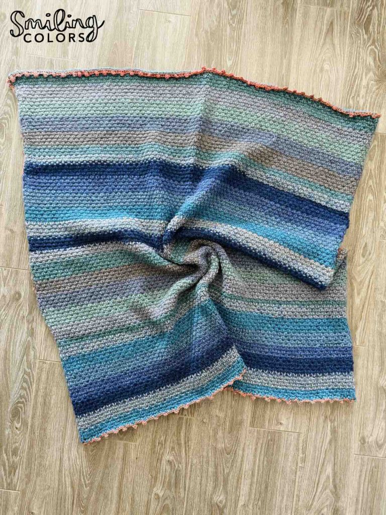 half linen knit blanket