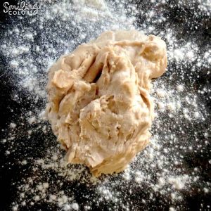 Cinnamon playdough recipe step by step