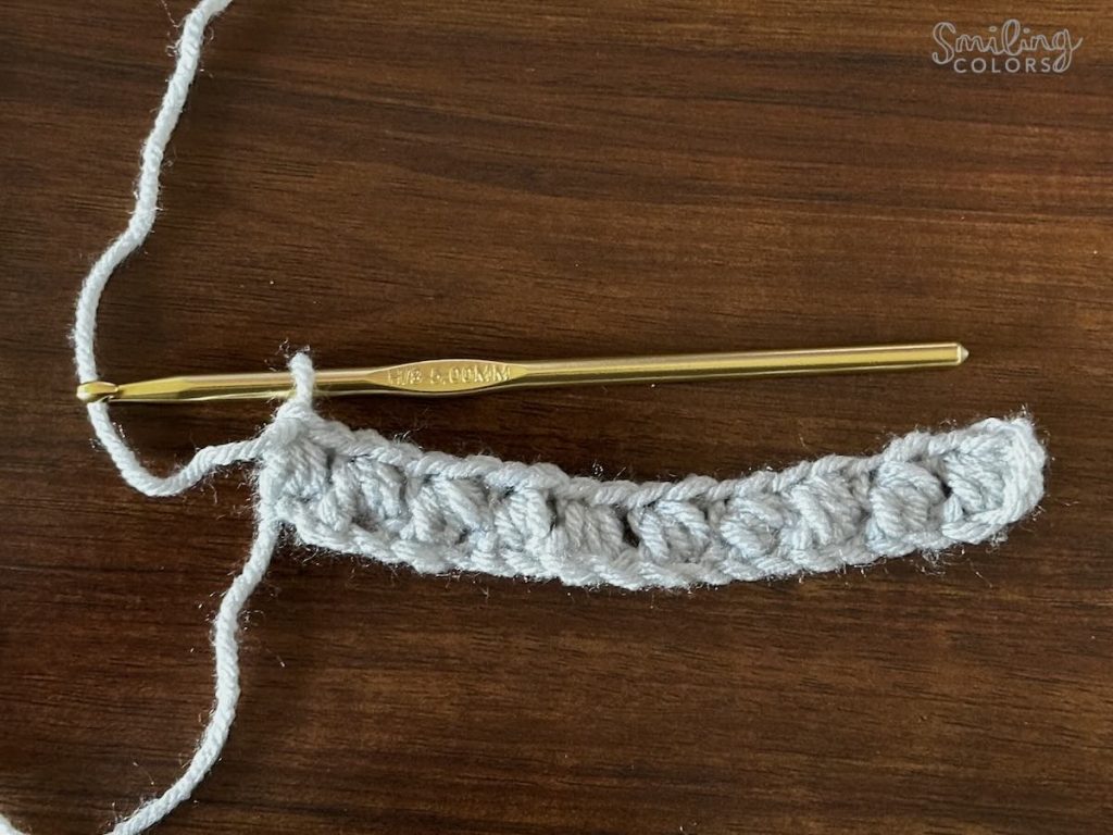 How To Crochet The Puff Stitch 10