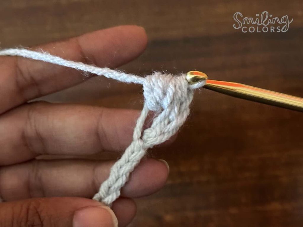 How To Crochet The Puff Stitch 6