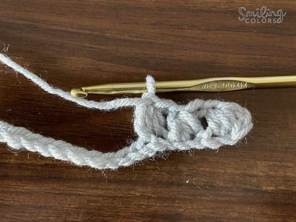 How To Crochet The Puff Stitch 9