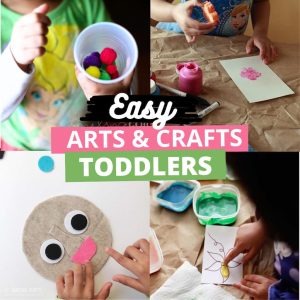 easy arts and crafts for toddlers