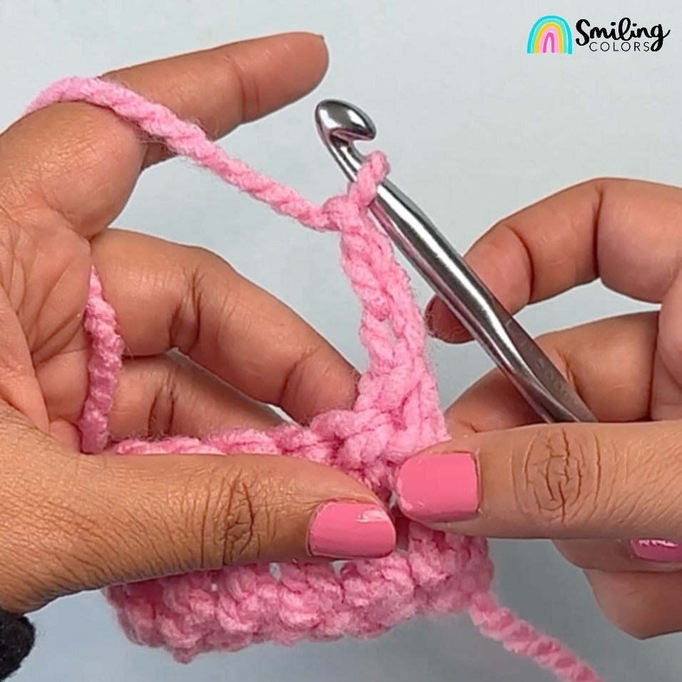 how to treble crochet step by step