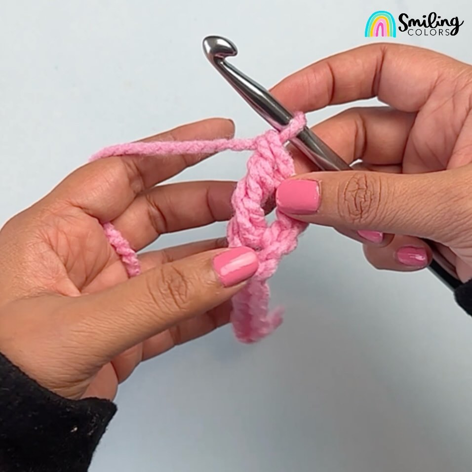 how to treble crochet step by step